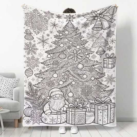 FestiveColor Drawable Christmas Blanket