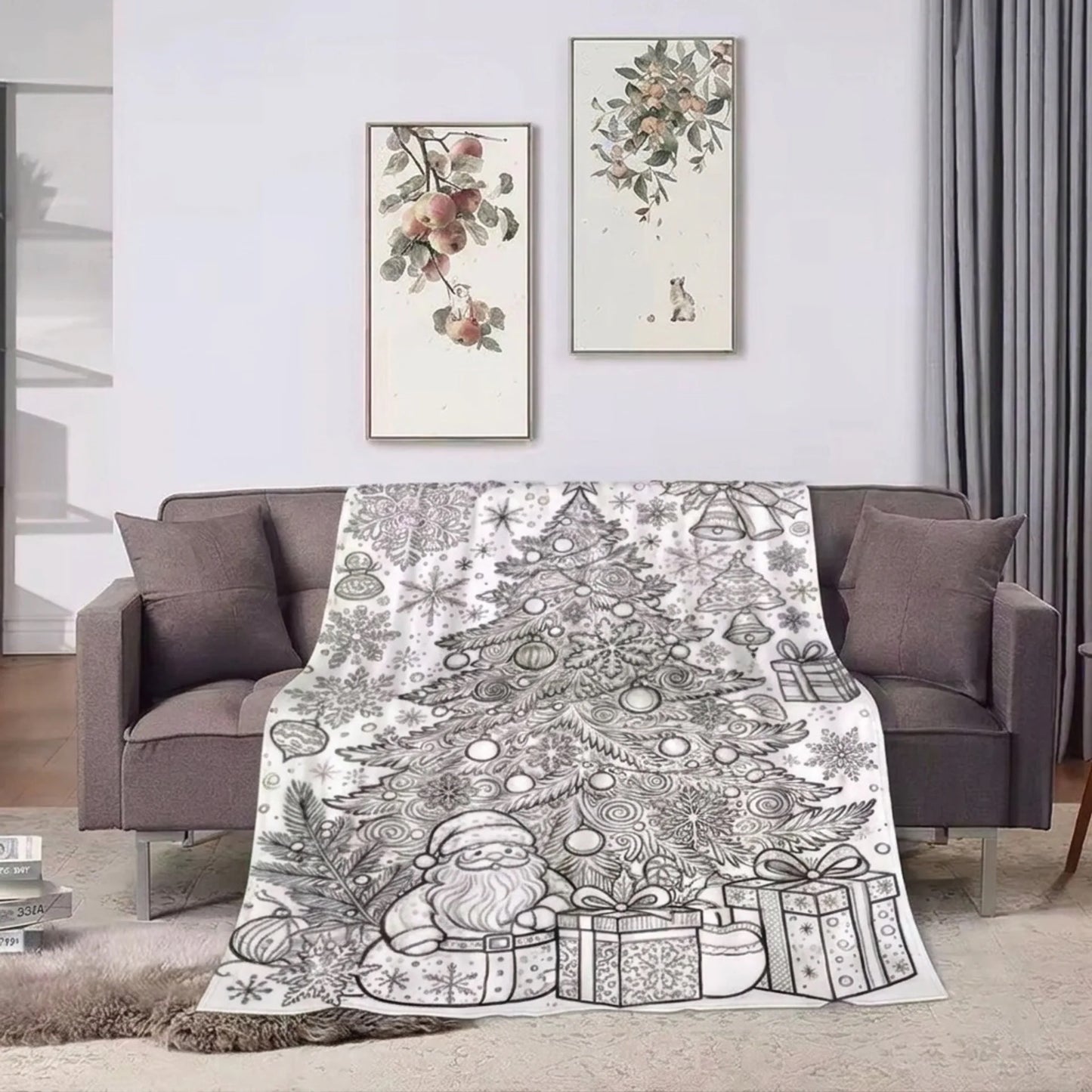 FestiveColor Drawable Christmas Blanket
