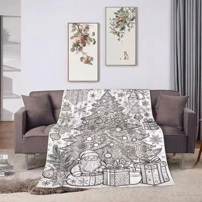 FestiveColor Drawable Christmas Blanket