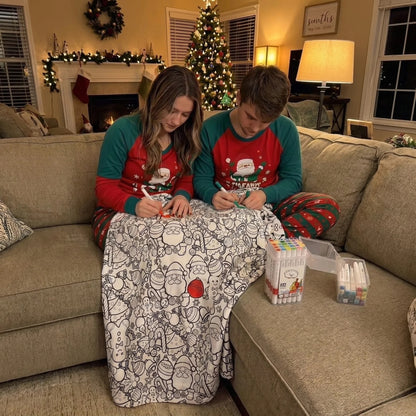 FestiveColor Drawable Christmas Blanket